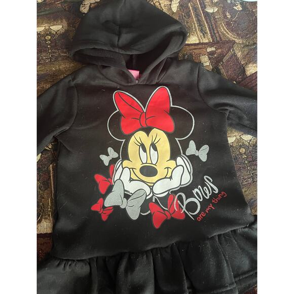 Disney Minnie Mouse Hooded Sweatshirt - Picture 2 of 5